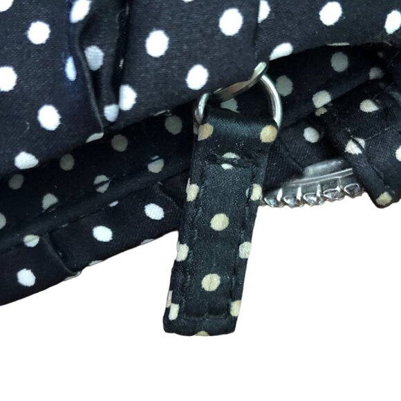 Steve Madden Wristlet with Bling Bracelet Black White Rhinestones Small Evening - Picture 8 of 8